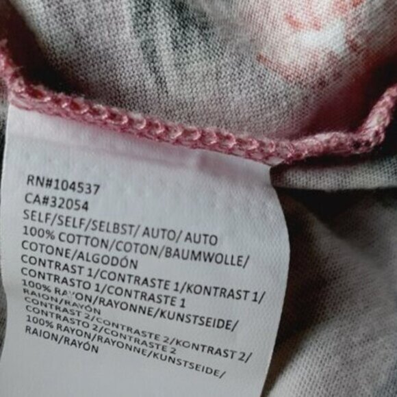 TINY / Anthropologie Thea Peplum Tank Top Pink Floral Sz XS Flawed - Picture 14 of 16